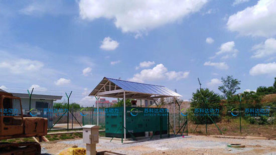 500KW上柴柴油发电机组